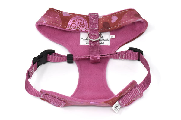 Shimmer Hearts Over-The-Head Harness
