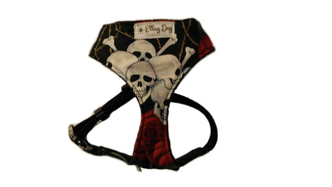 Skulls & Roses Over-The-Head Harness